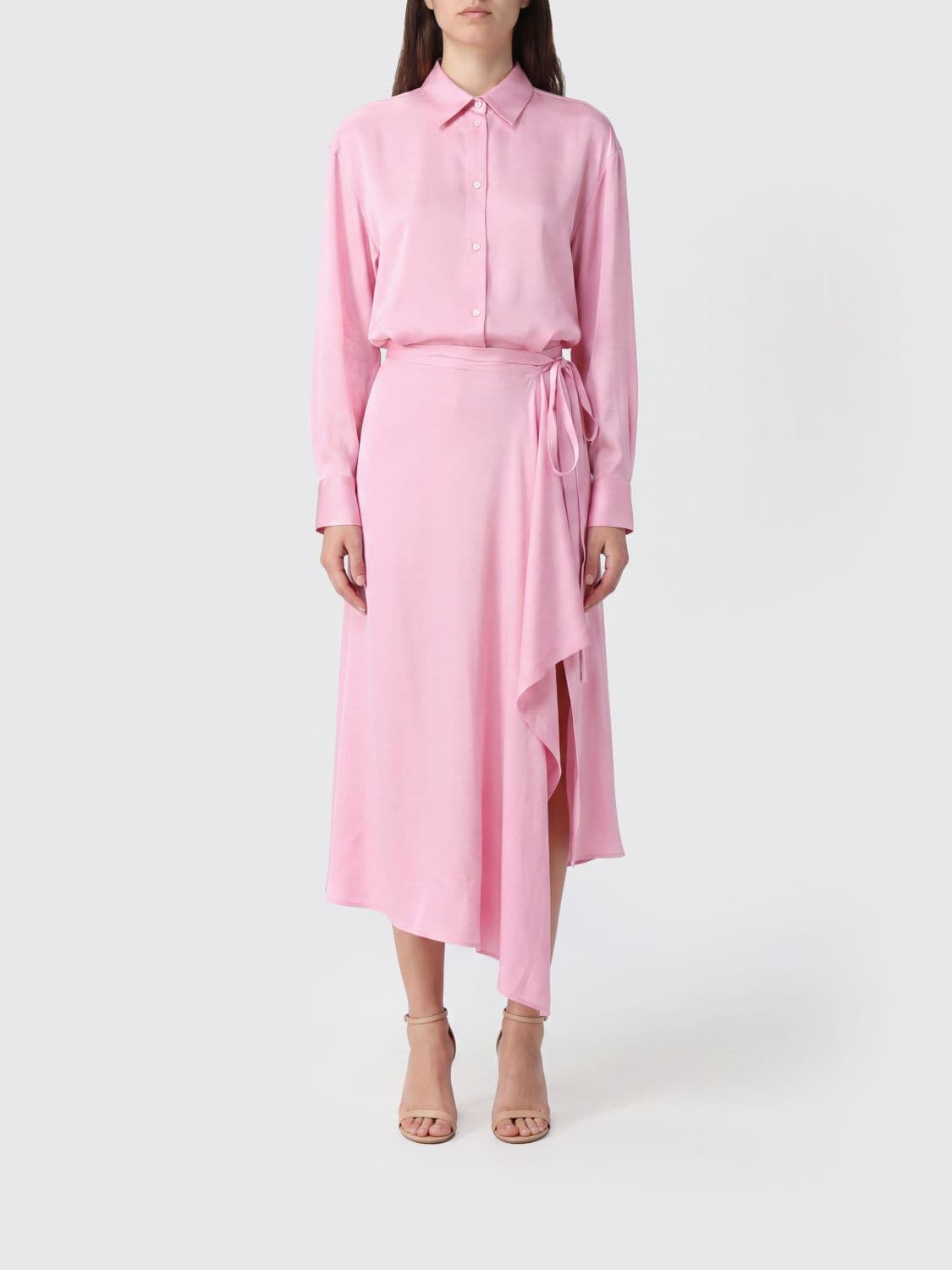Msgm Dress Woman color Pink