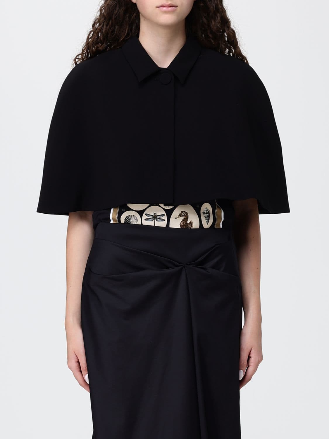 Max Mara Coat Woman color Black