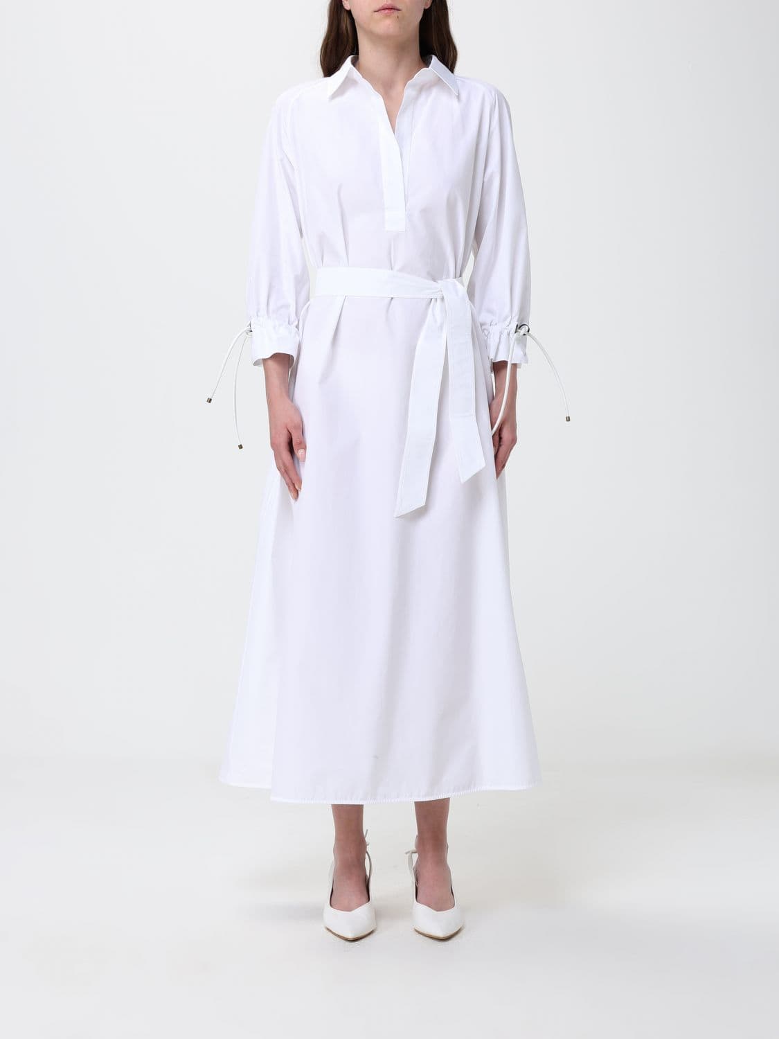 Max Mara Dress Woman color White
