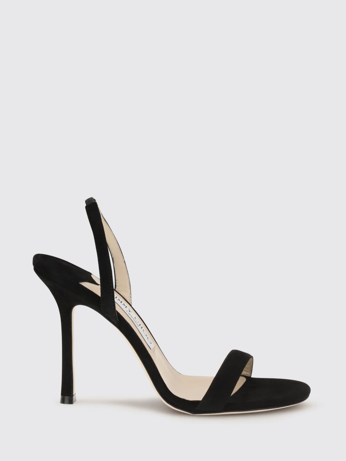 Jimmy Choo Jenn Suede High Heel Slingback Sandals