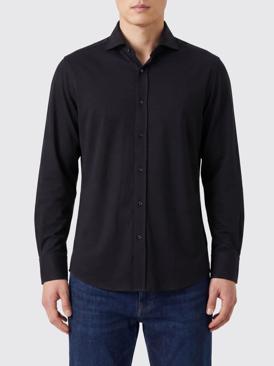 Brunello Cucinelli Shirt Men color Black