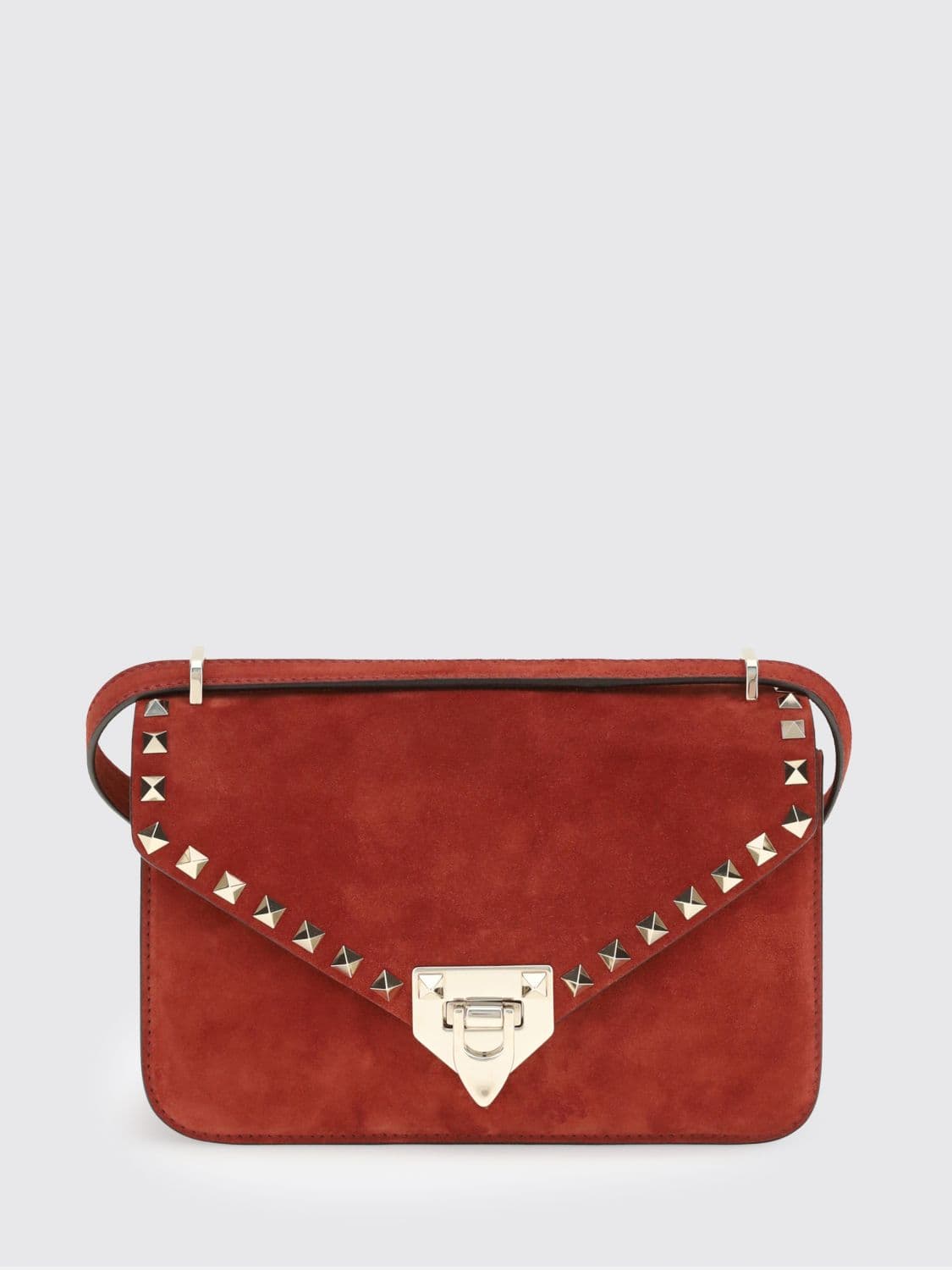 Valentino Garavani Rockstud Suede Mini Crossbody Bag with Studs · OS