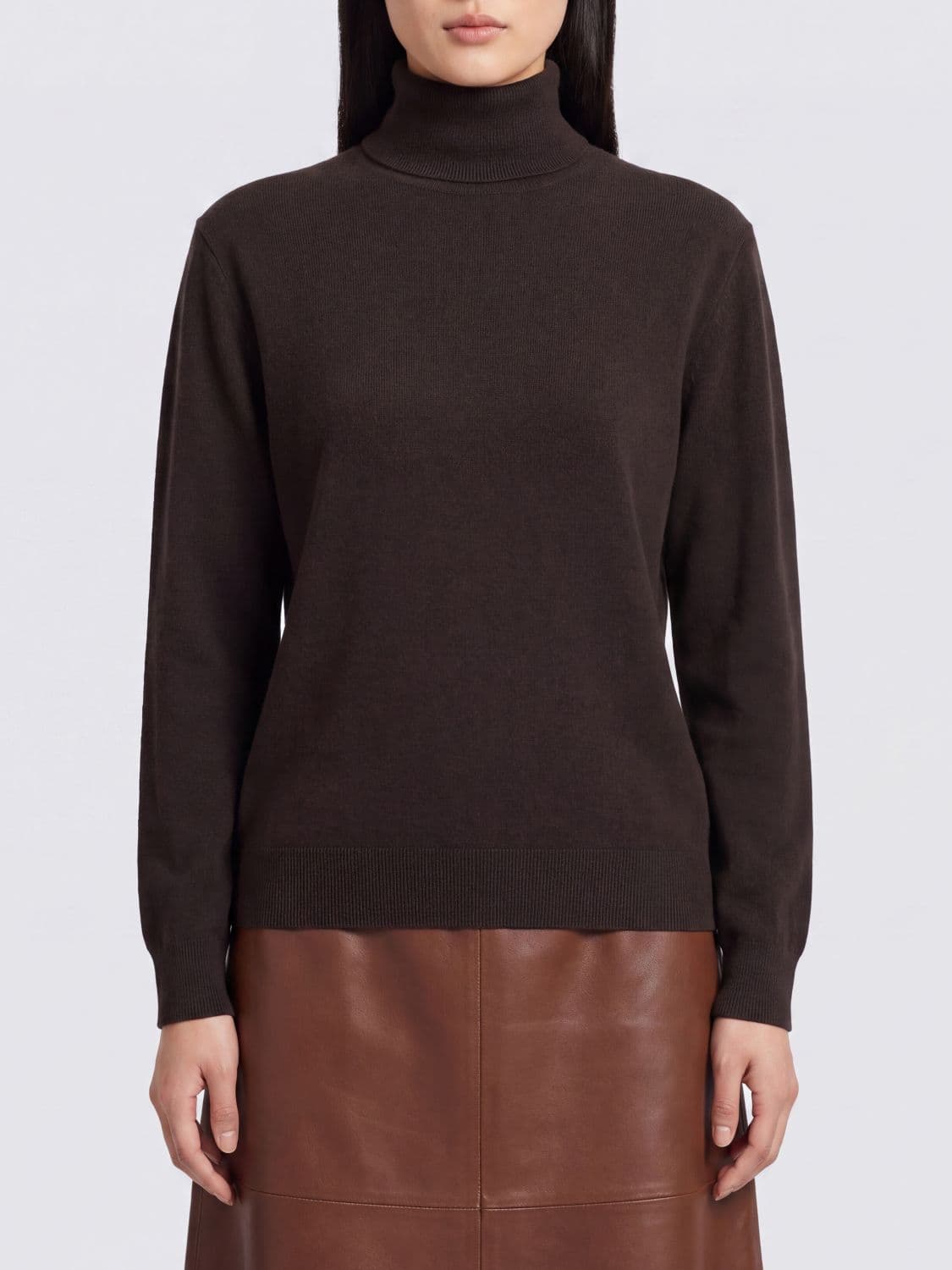 Brunello Cucinelli Slim Fit Pure Cashmere Turtleneck Jumper