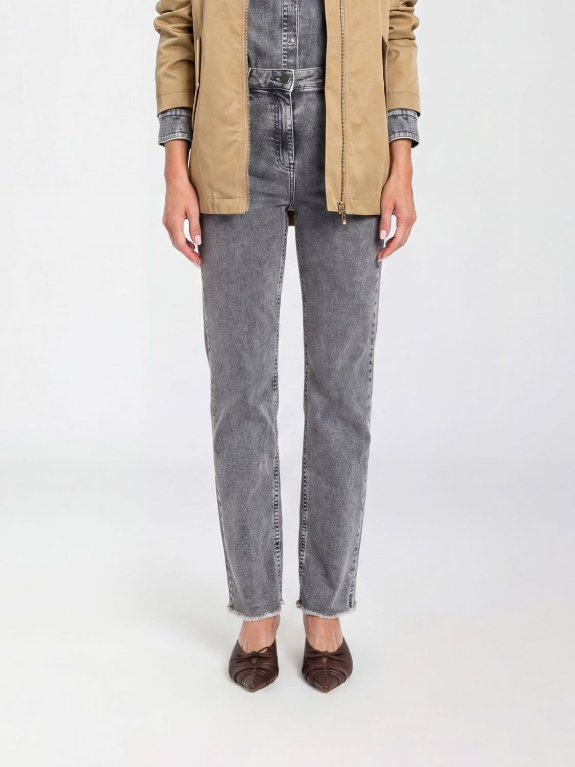 Actitude Twinset Jeans Woman color Black