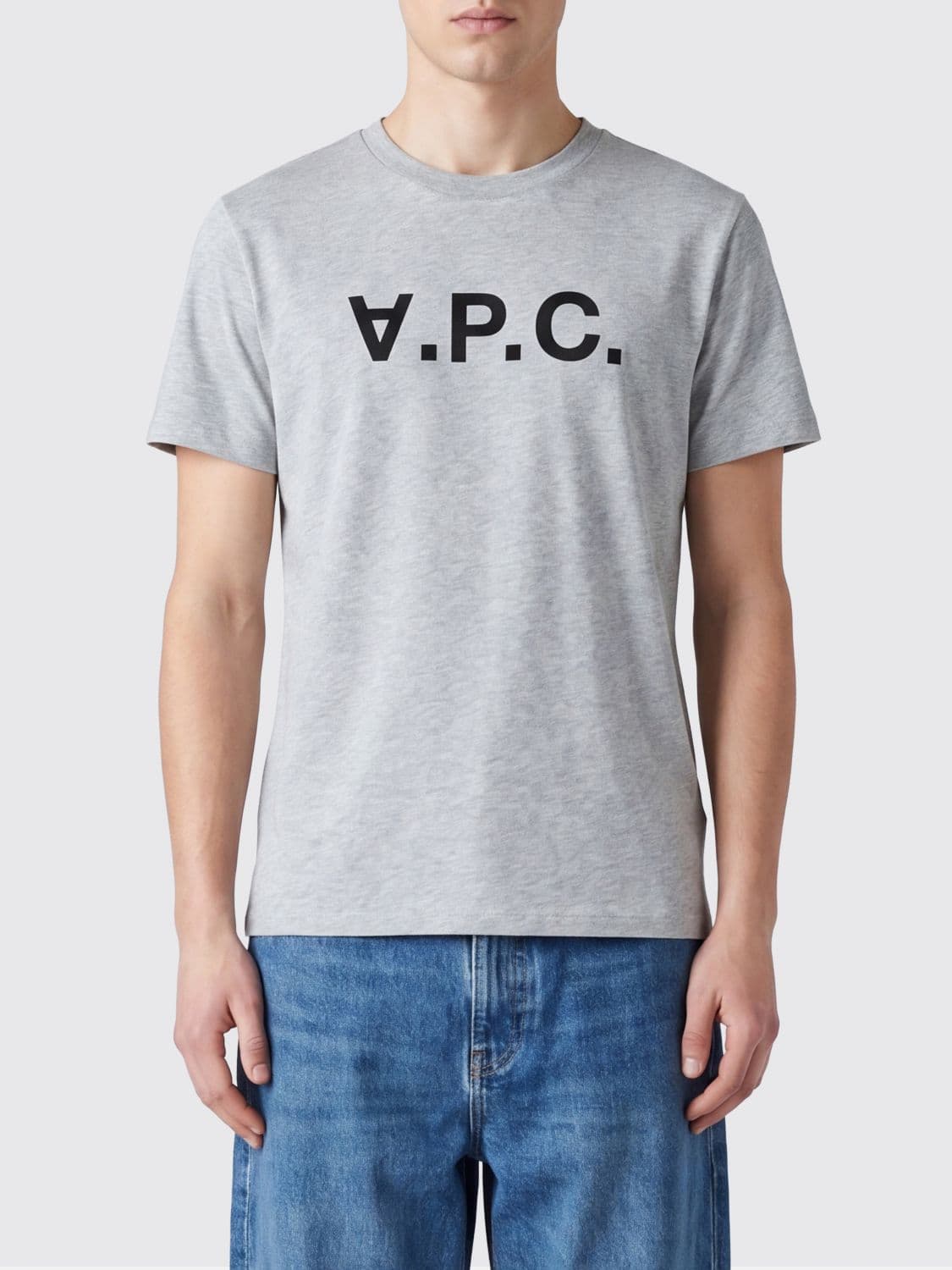 A.p.c. A. P.C. Slim Fit Cotton T-Shirt with Contrasting Logo
