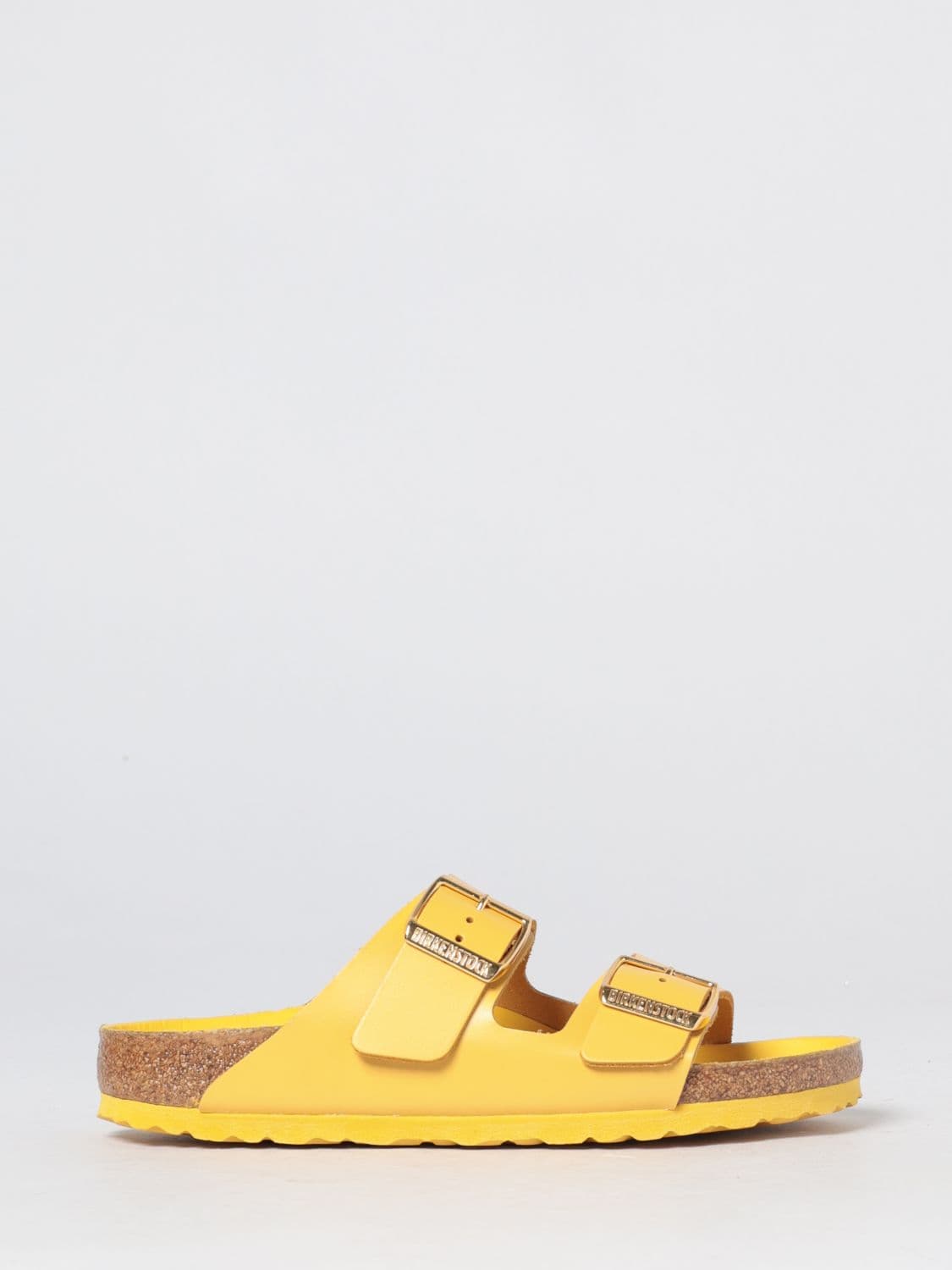Birkenstock Arizona Smooth Leather Sandals with Double Buckles