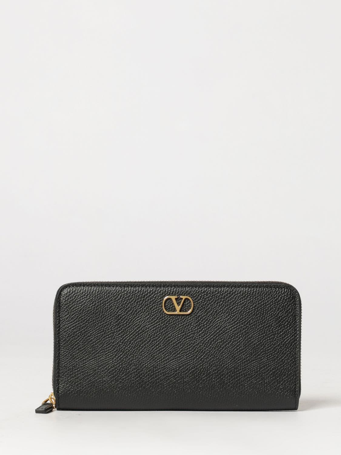 Valentino Garavani VLogo Signature Continental Wallet in Calfskin Leather