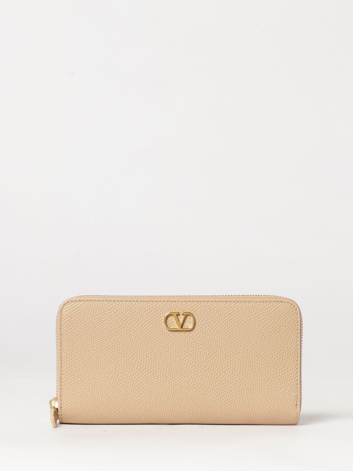 Valentino Garavani VLogo Signature Continental Wallet in Calfskin Leather