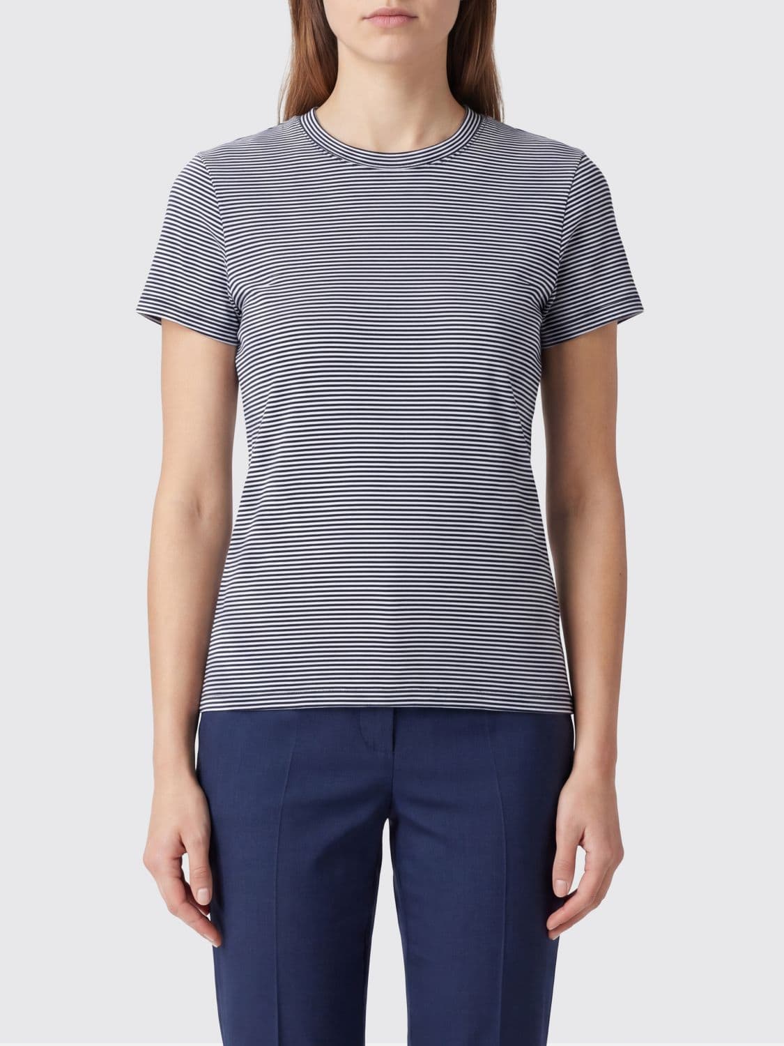 Frame T-Shirt Woman color Black