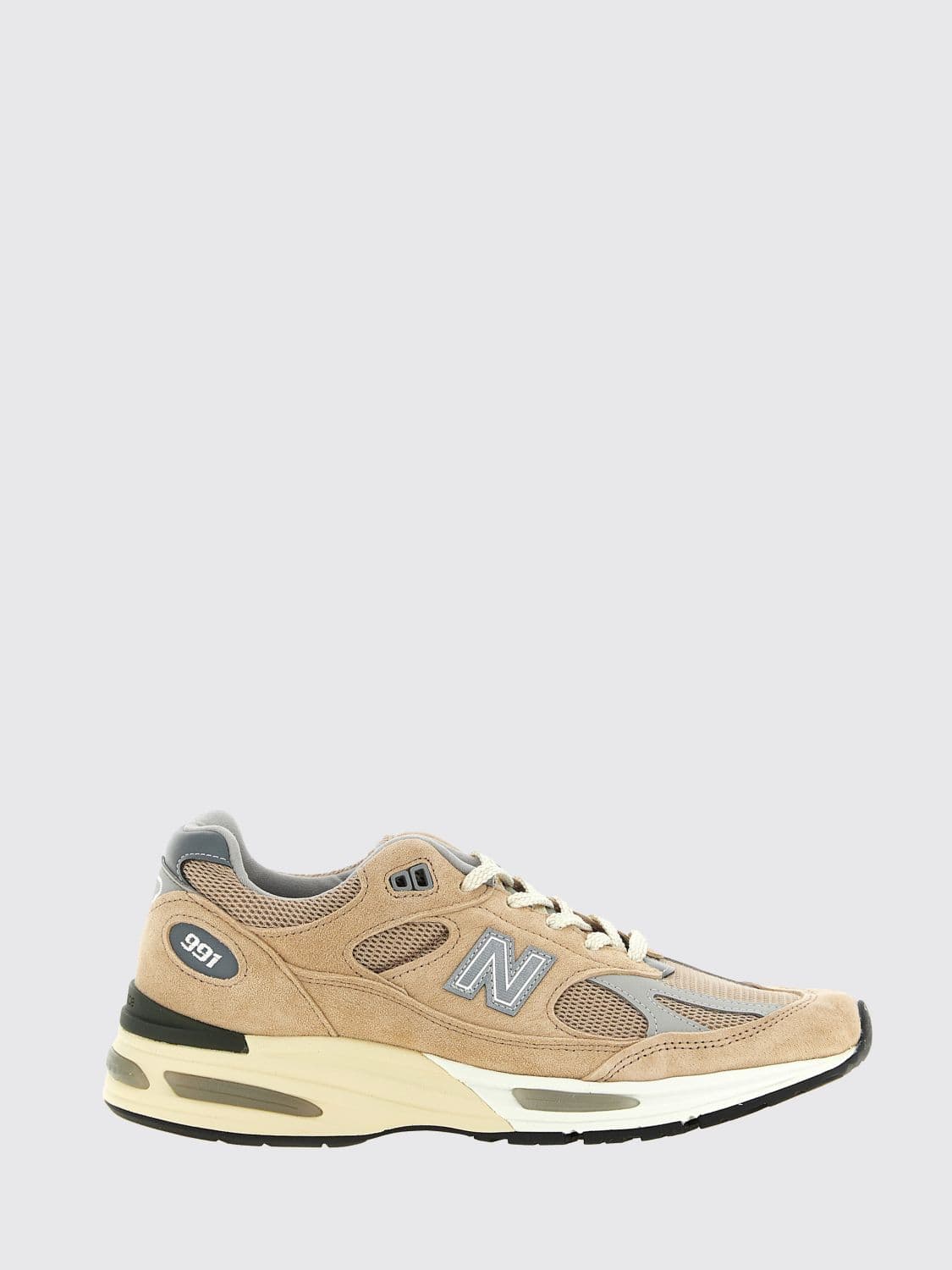 New Balance Made in UK 991v2 Sneakers in Suede and Mesh with ABZORB Sole
