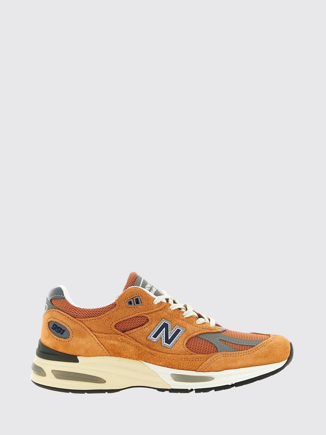 New Balance Multicolour Made in UK 991v2 Suede and Mesh Trainers · 12