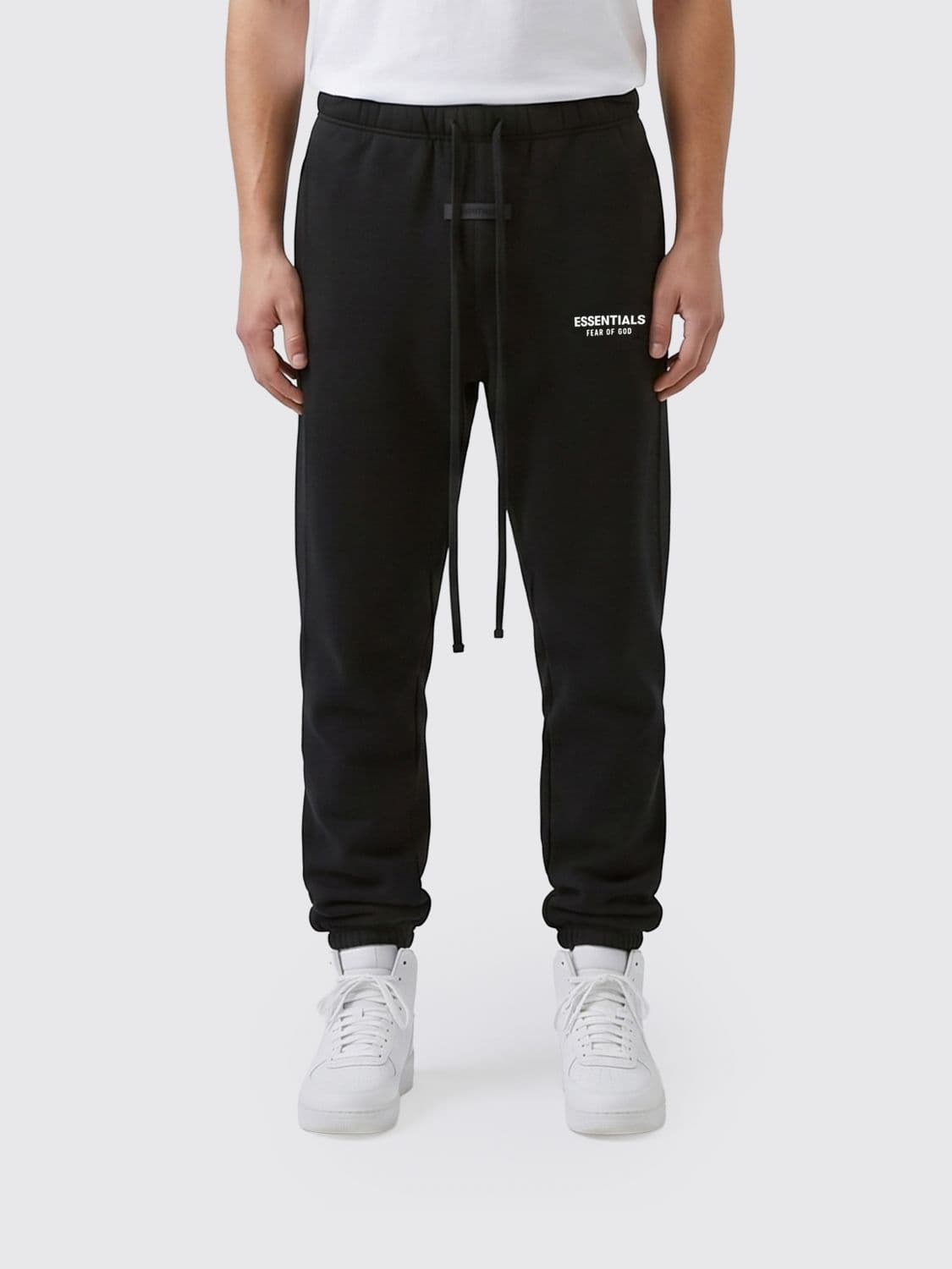 Fear Of God Straight-Leg Cotton-Blend Jogging Trousers with Drawstring and Logo