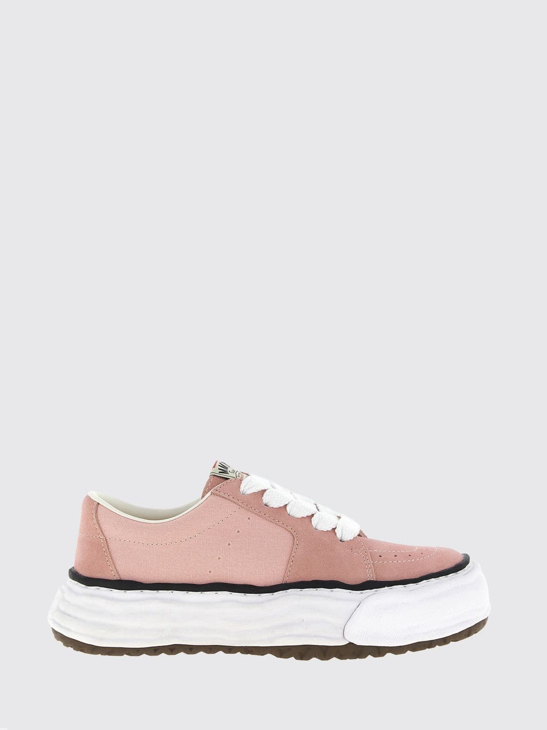 Maison Mihara Yasuhiro Eric Low Top Leather and Cotton Canvas Sneakers · 45