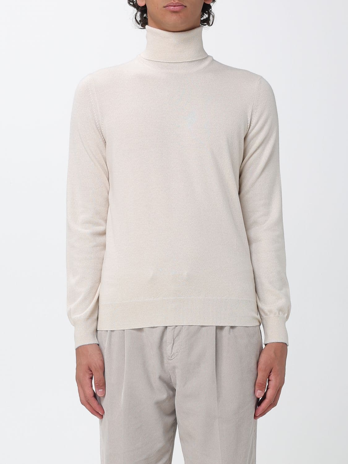 Brunello Cucinelli Slim Fit Wool Blend Turtleneck Jumper