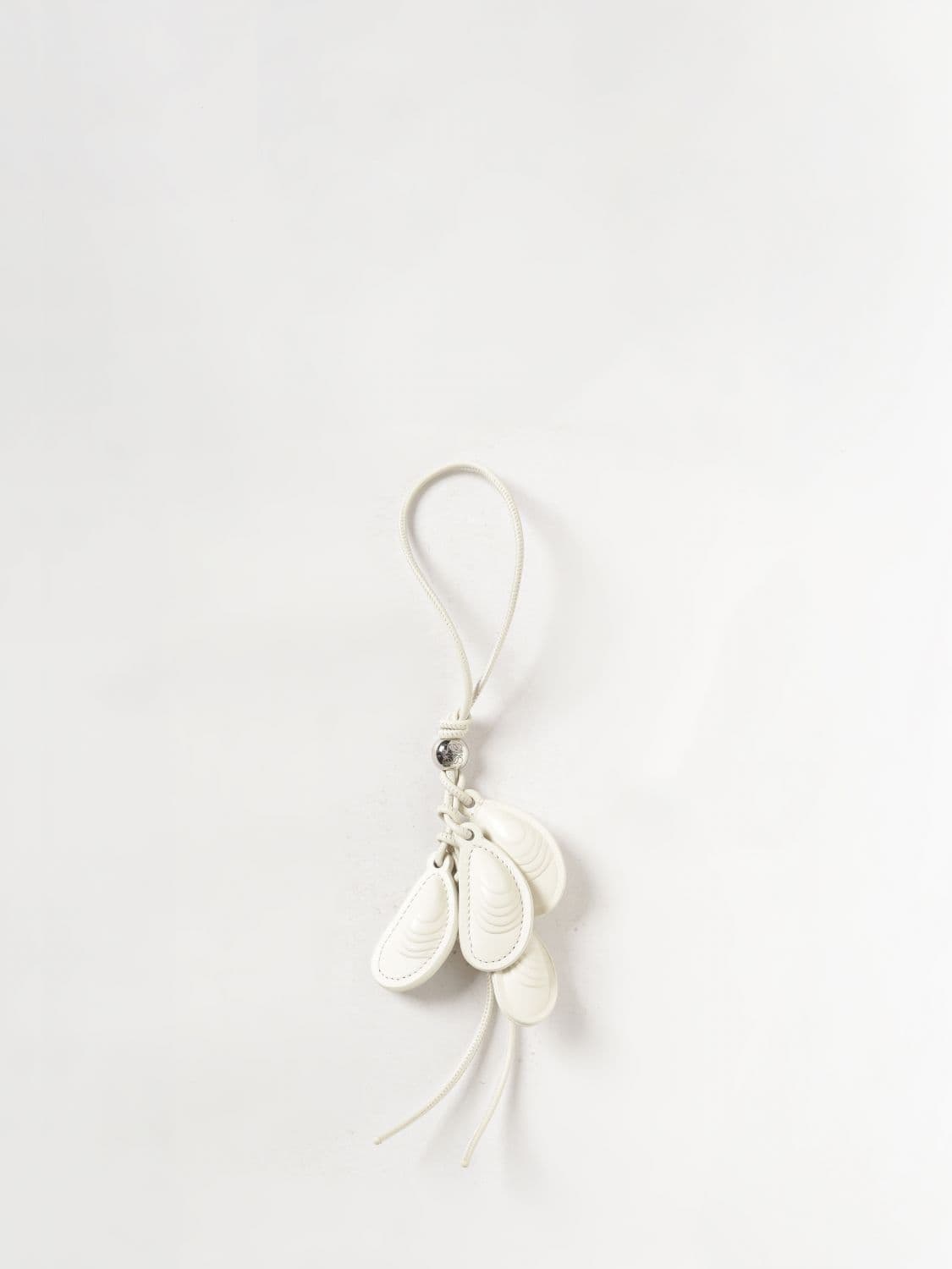 Loewe Keyring in Smooth Calfskin with Engraved Monogram Charm