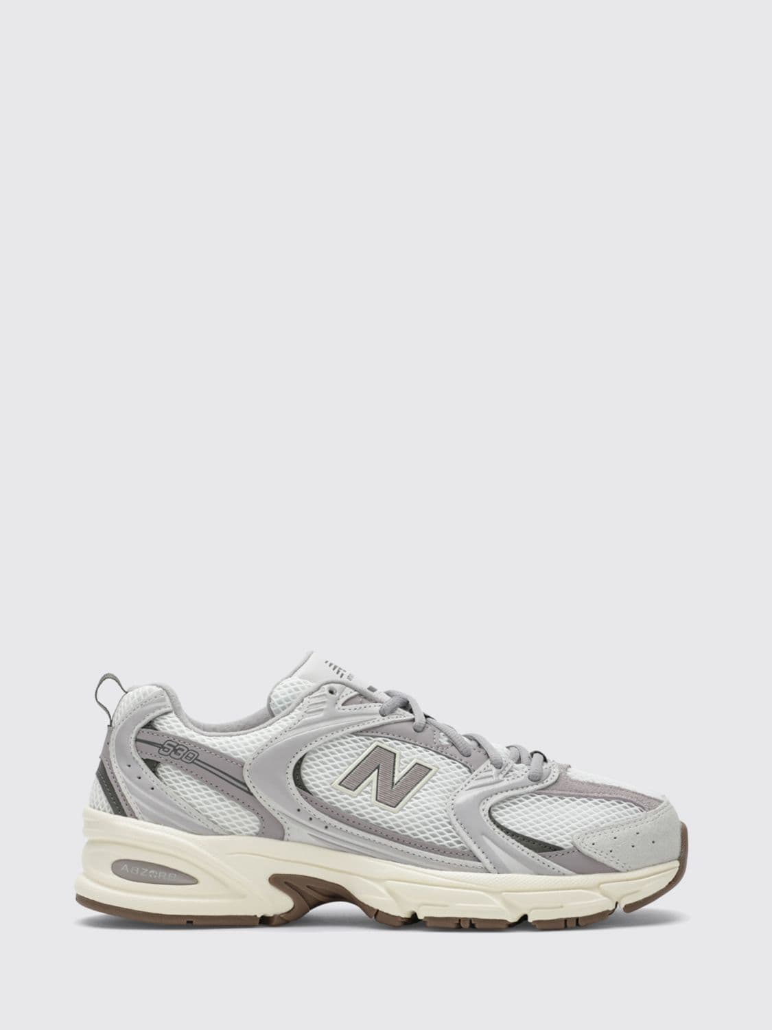New Balance 530 Suede and Mesh Trainers with ABZORB Midsole · 9½
