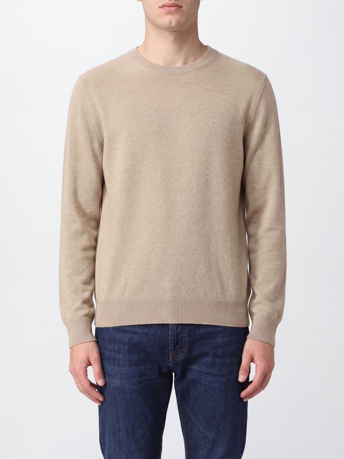 Brunello Cucinelli Crewneck Cashmere Jumper with Ribbed Trims · 58