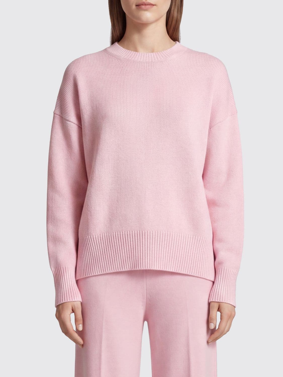 Jil Sander Cashmere Crewneck Jumper with Dropped Shoulders