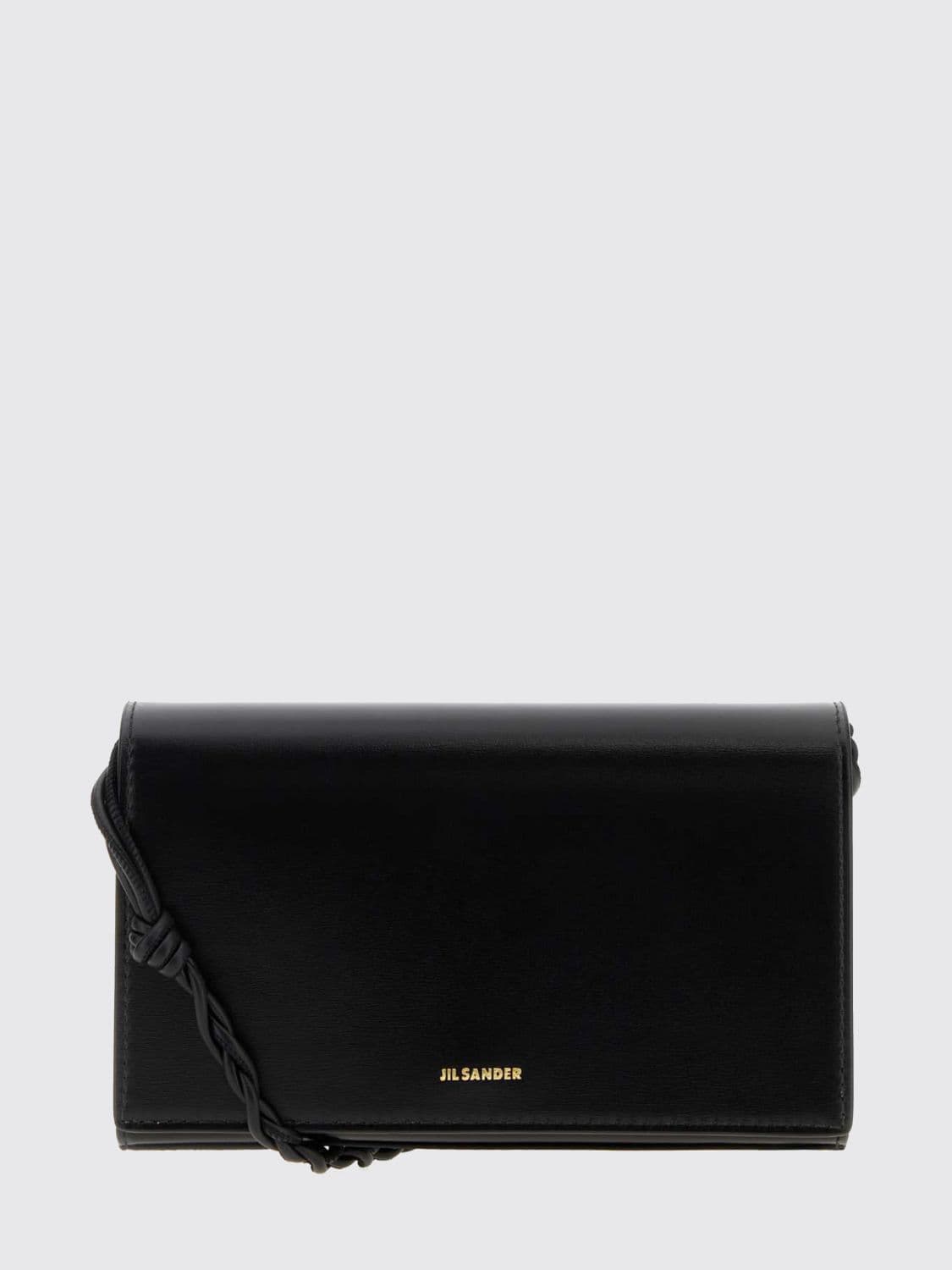 Jil Sander Tangle Mini Leather Crossbody Bag with Braided Strap · OS