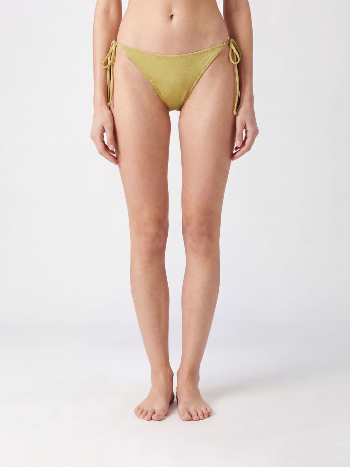 Mc2 Saint Barth Animalier Print Bikini Bottoms with Side Ties
