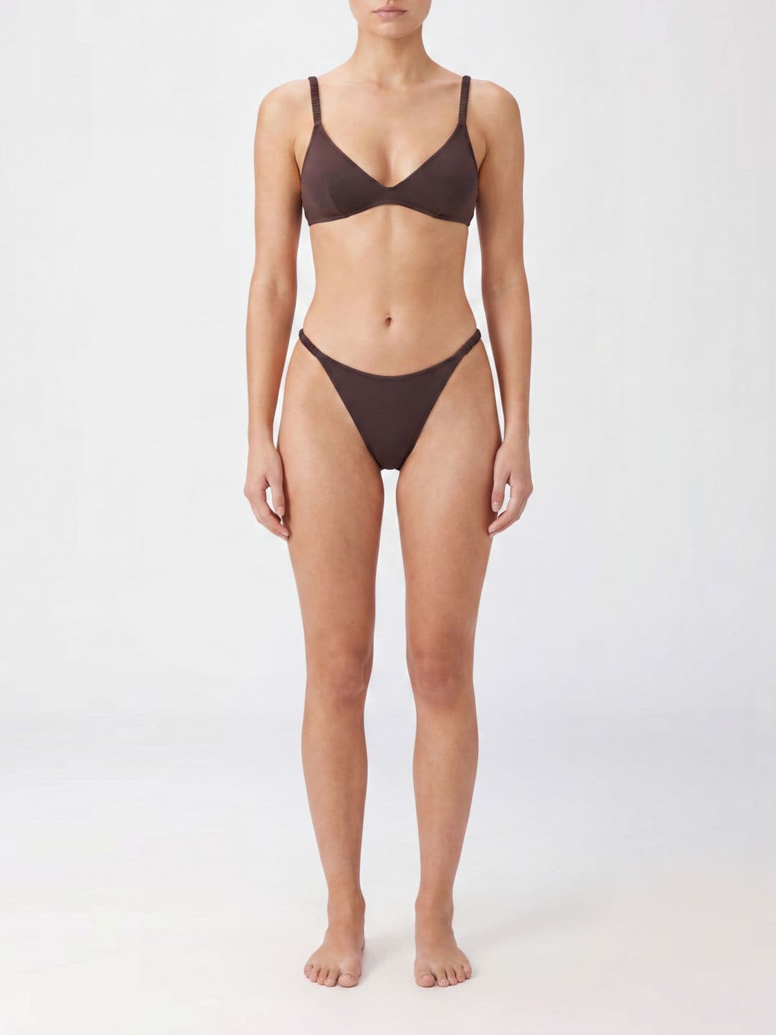 Mc2 Saint Barth Two-Piece V-Neck Low-Waist Bikini