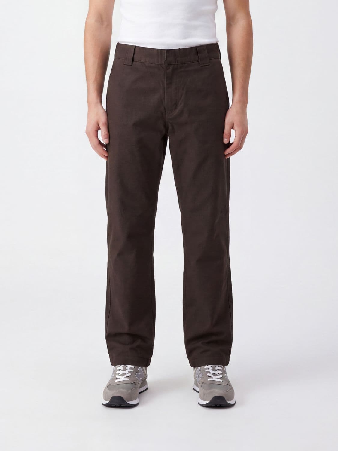 Carhartt Wip Master Wide-Leg Cotton-Blend Trousers with Logo