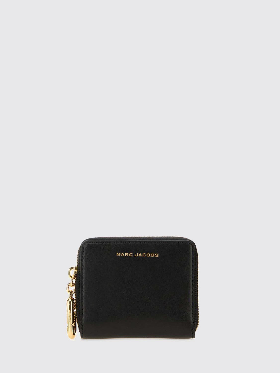 Marc Jacobs Scene Small Leather Wallet with Zip Closure and Card Slots · OS