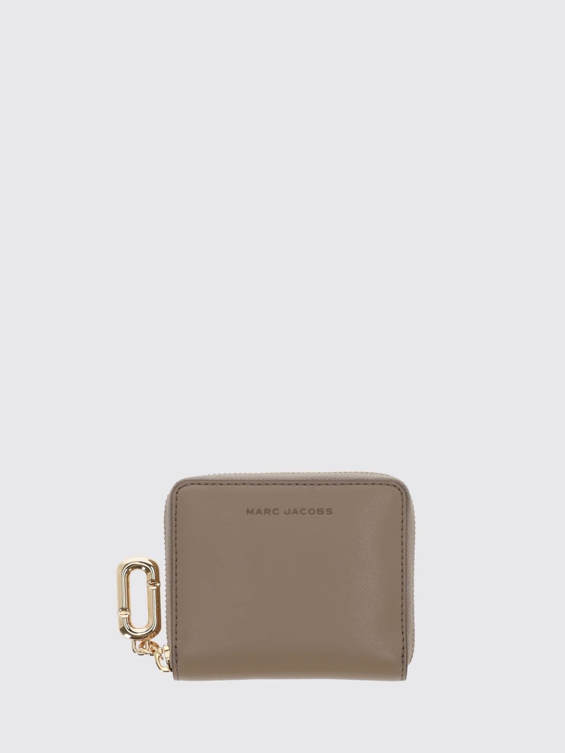 Marc Jacobs Scene Small Leather Wallet with Zip Closure and Card Slots · OS