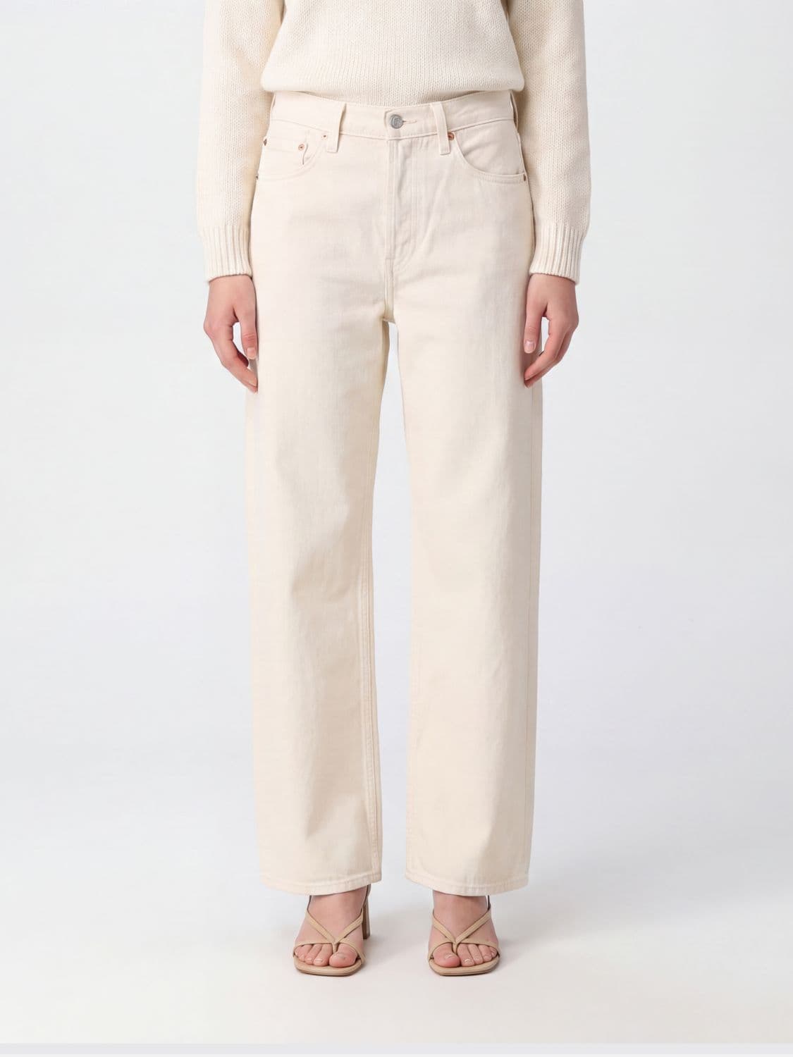 Agolde Arc Wide-Leg Jeans in Recycled Cotton Denim