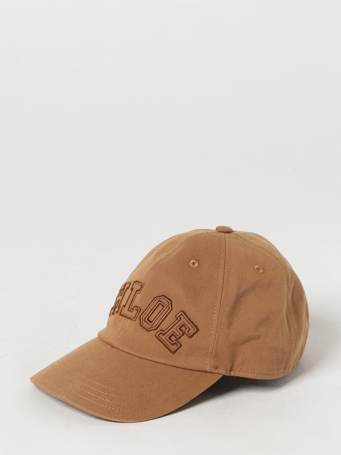 Chloé Embroidered-Logo Cotton-Twill Baseball Cap