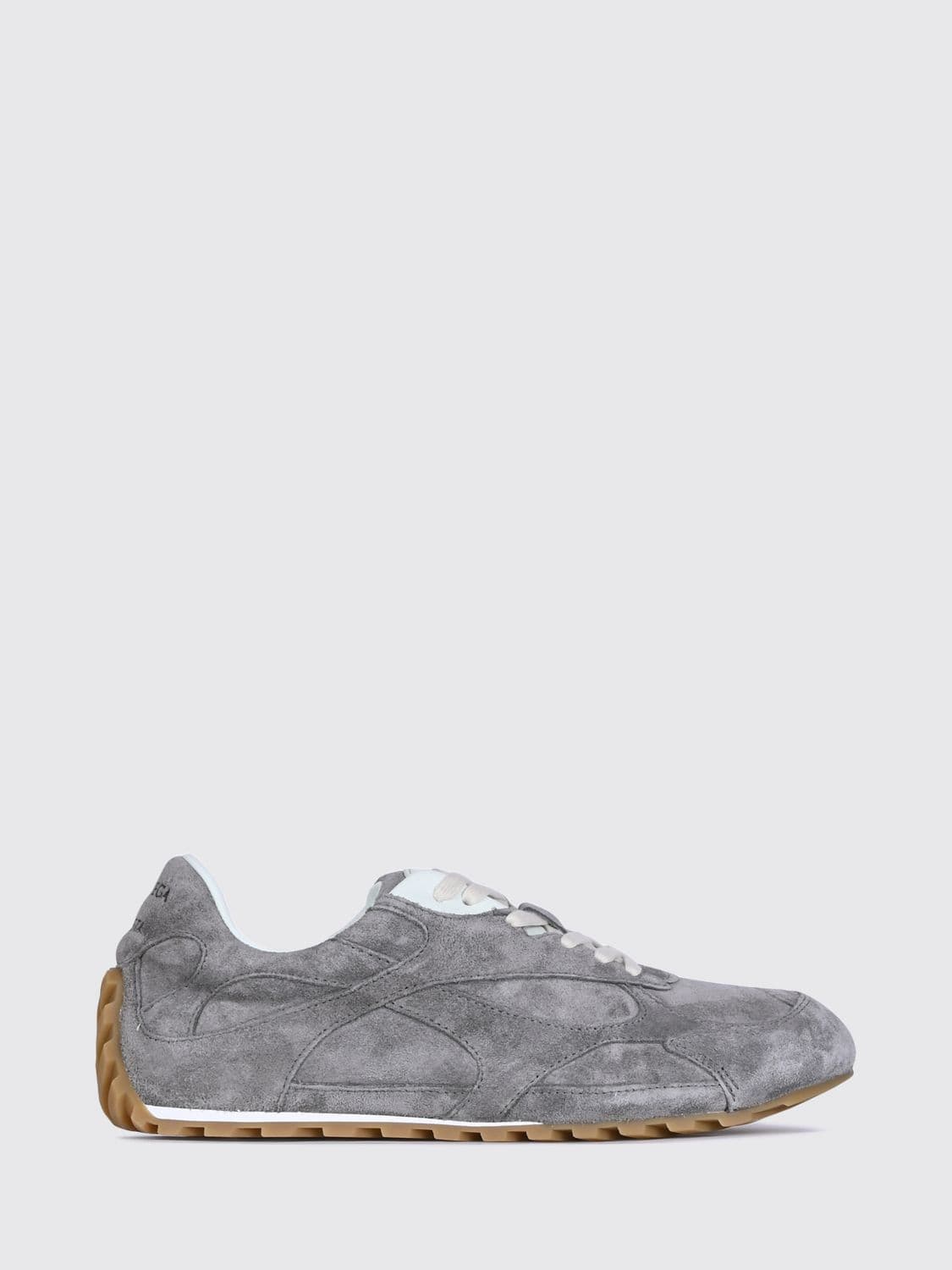 Bottega Veneta Orbit Flash Suede Sneakers with Notched Sole