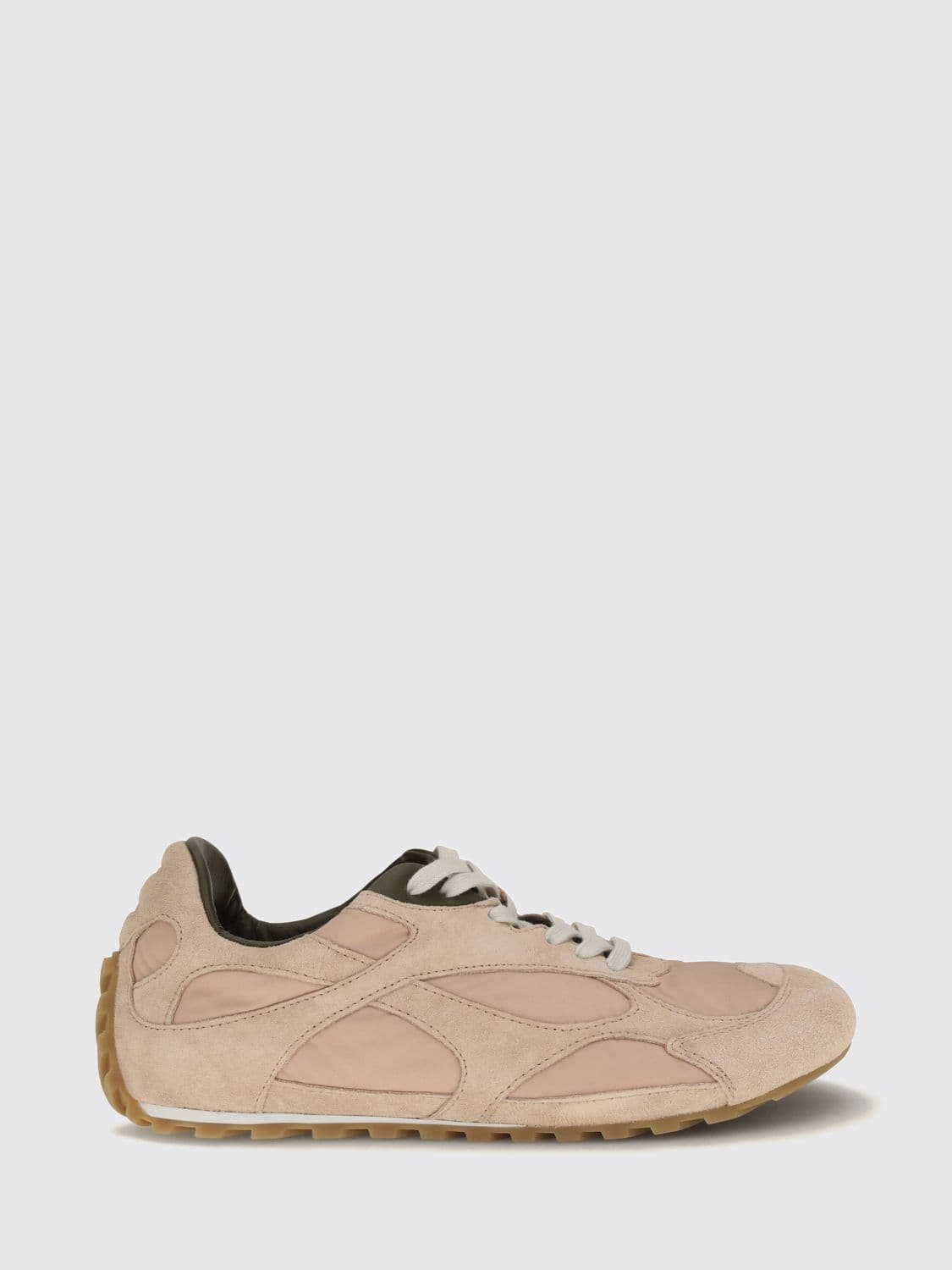 Bottega Veneta Orbit Suede and Nylon Sneakers with Notched Sole