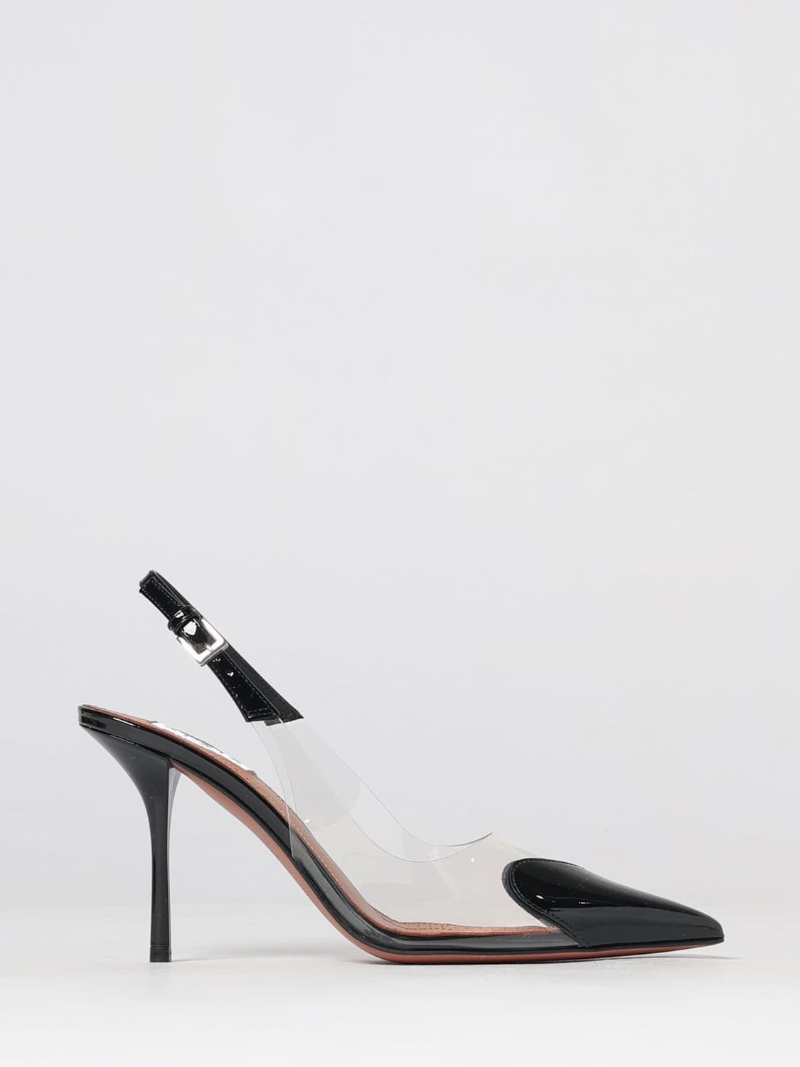 Alaïa Le Caur Slingbacks in Patent Leather with High Stiletto Heel