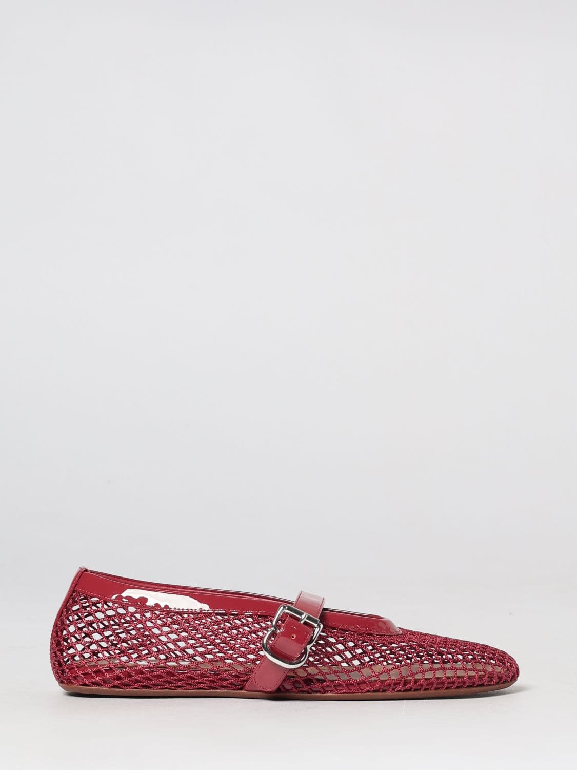 Alaïa Ballet Flat Woman color Brick Red