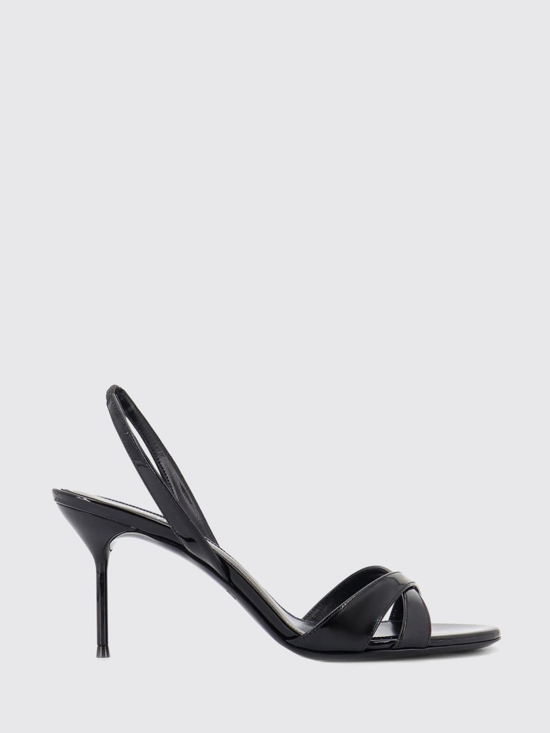 Paris Texas Patent Leather Stiletto Heel Slingback Sandals