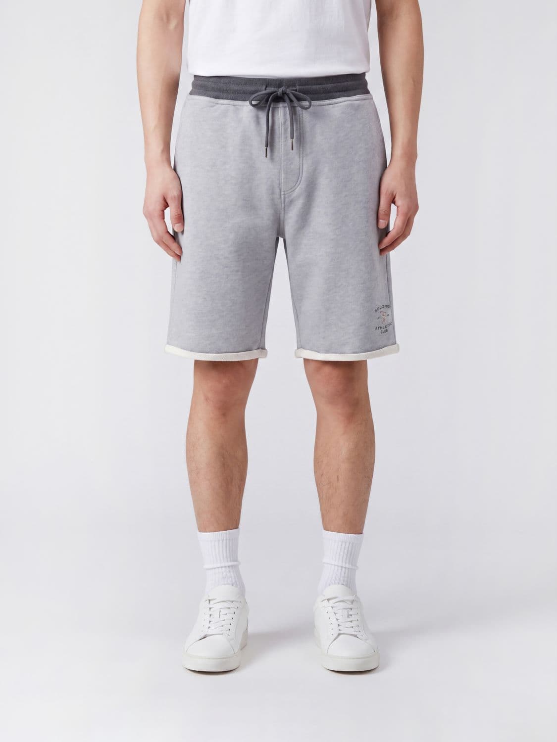 Brunello Cucinelli Cotton Athletic Shorts with Drawstring Waist · XS