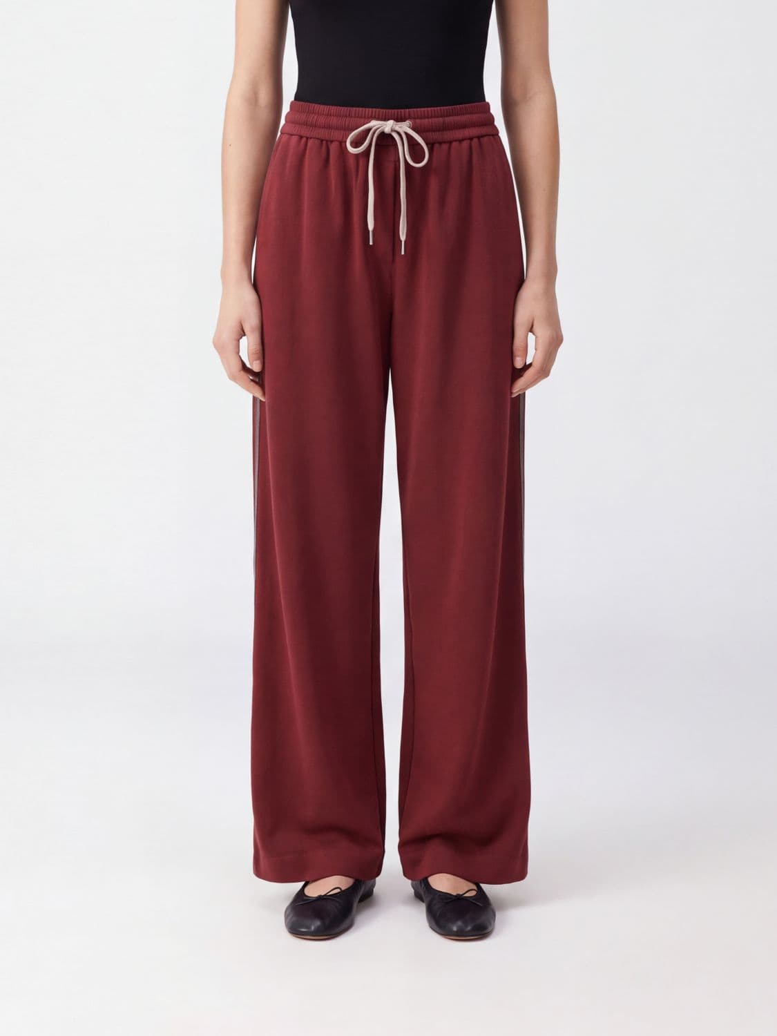 Brunello Cucinelli Pants Woman color Wine