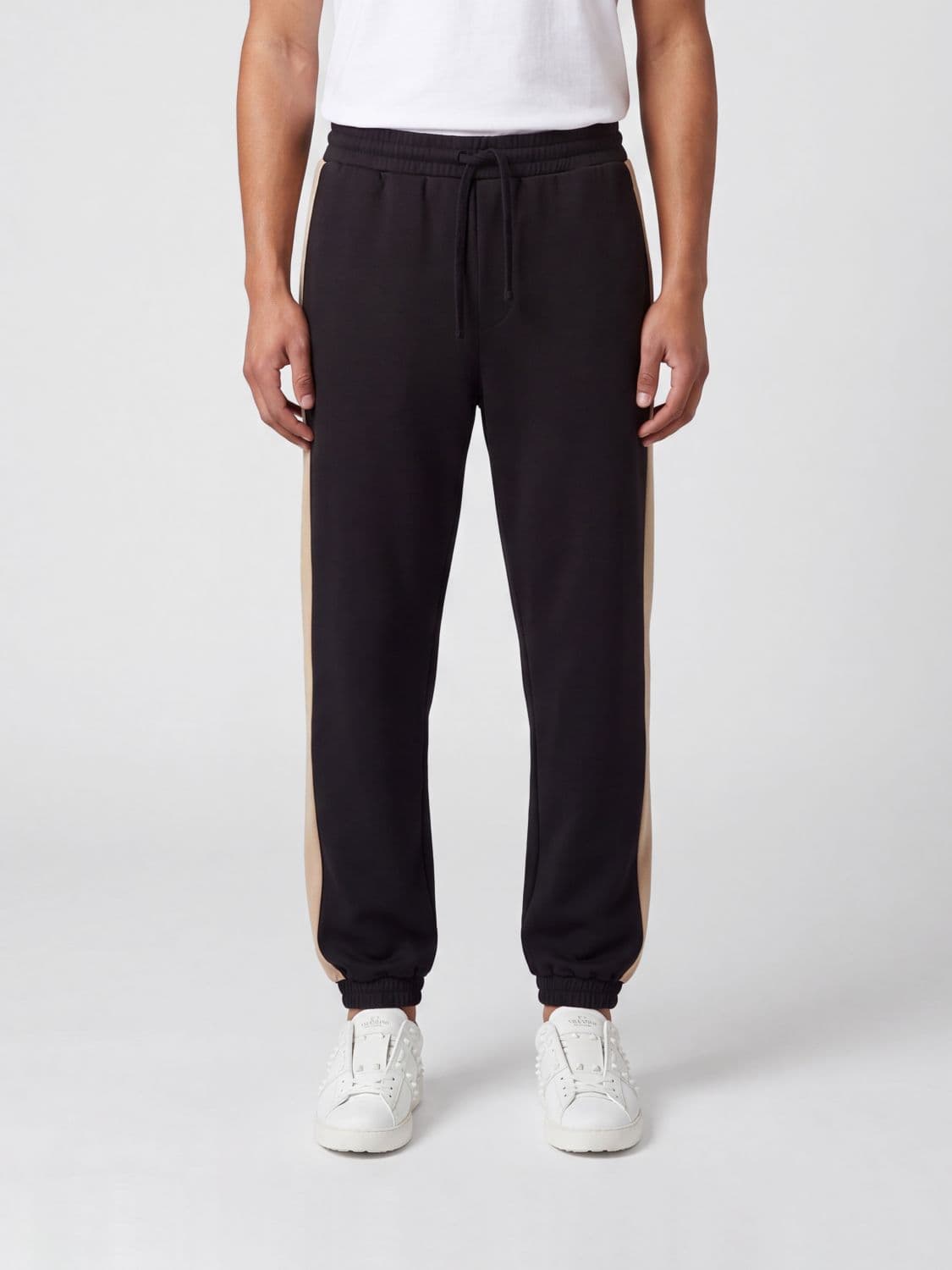 Valentino Garavani Technical Jersey Jogging Trousers with Drawstring Waist