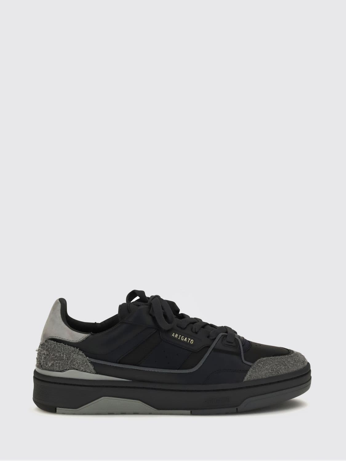 Axel Arigato Clay Bicolor Sneakers in Calf Leather and Suede