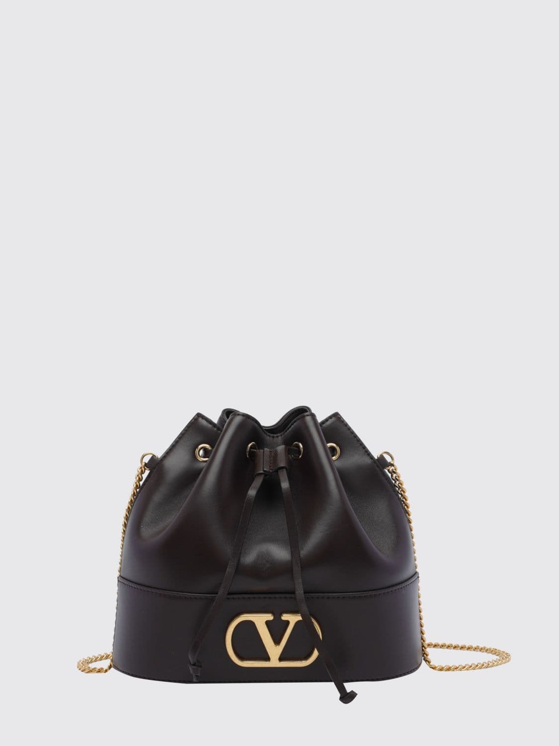 Valentino Garavani VLogo Signature Mini Bucket Bag in Calf Leather · OS