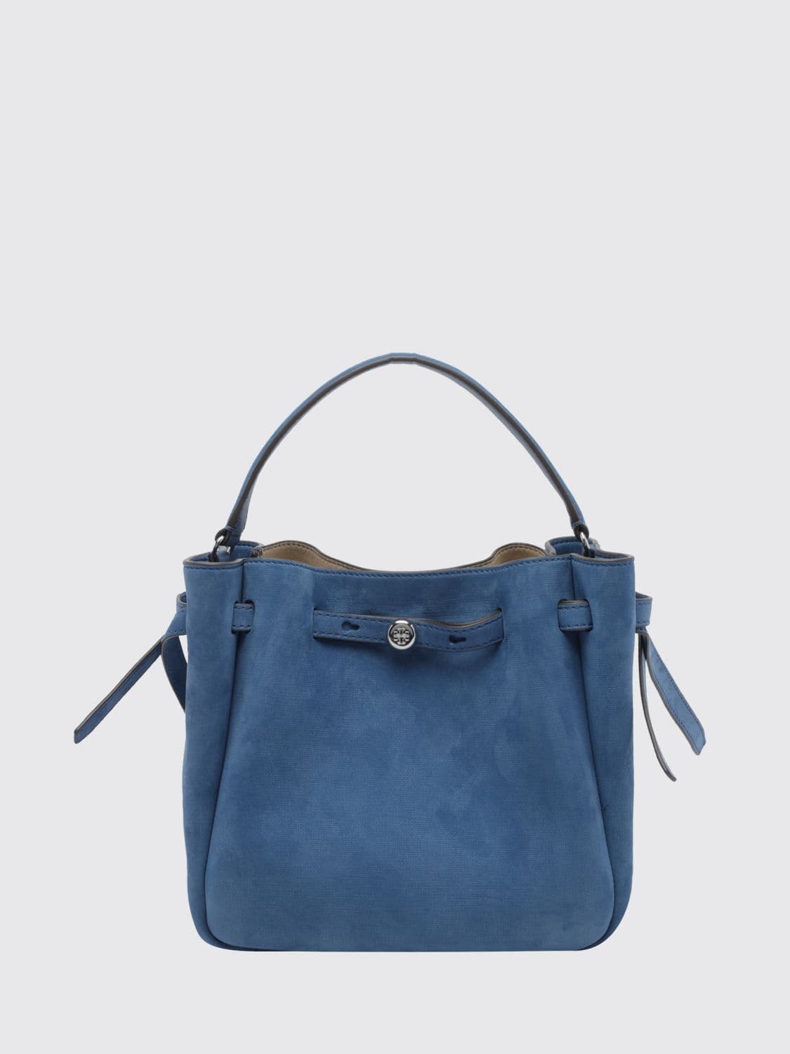 Tory Burch Romy Mini Nubuck Leather Bucket Bag