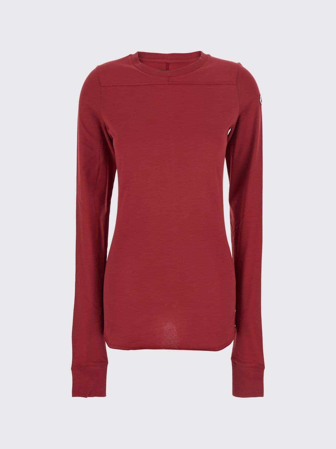 Rick Owens + Moncler Rick Owens x Moncler Slim Fit Long-Sleeved T-Shirt in Cotton Jersey