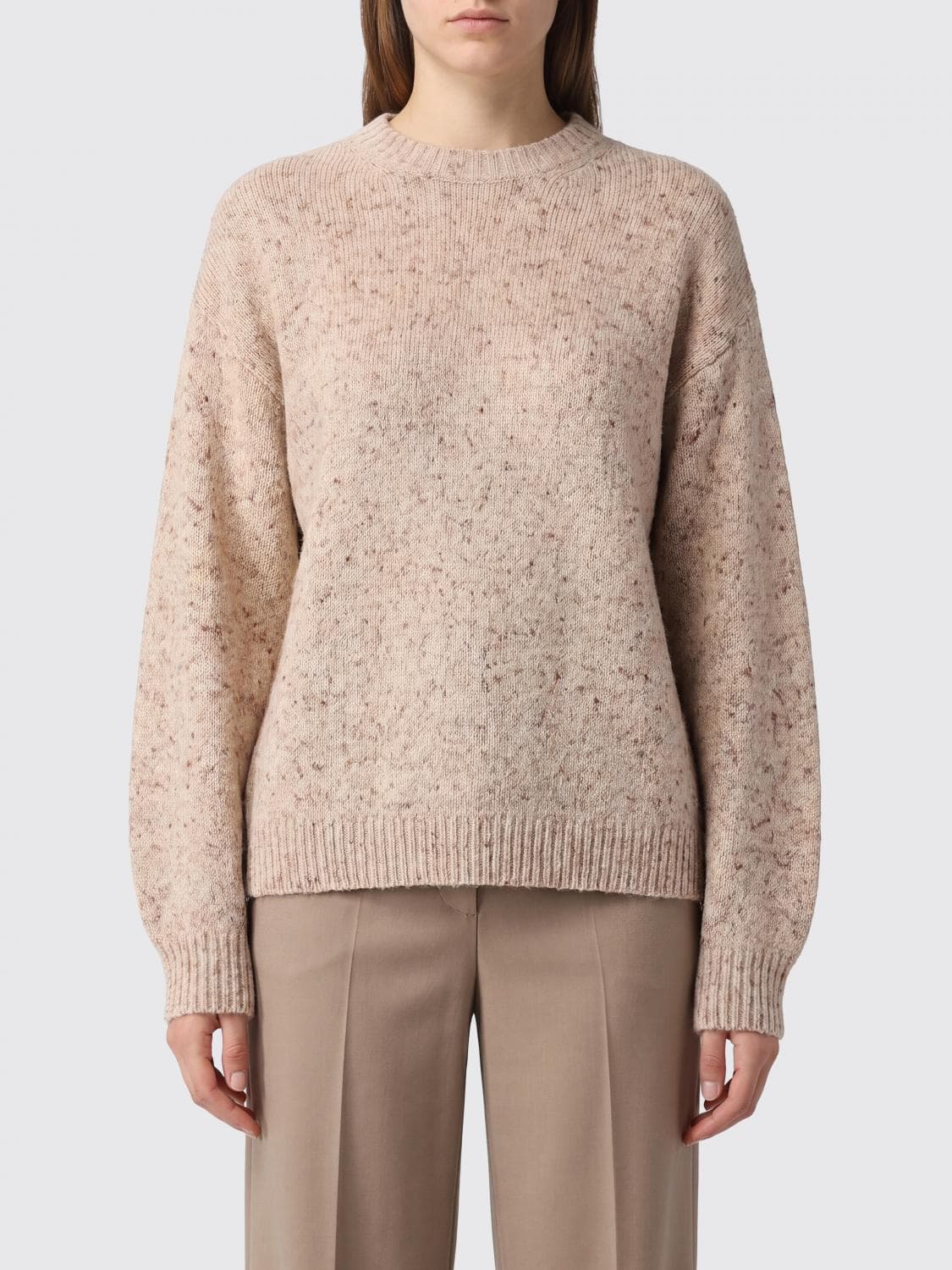 Fabiana Filippi Abstract Pattern Wool Blend Jumper