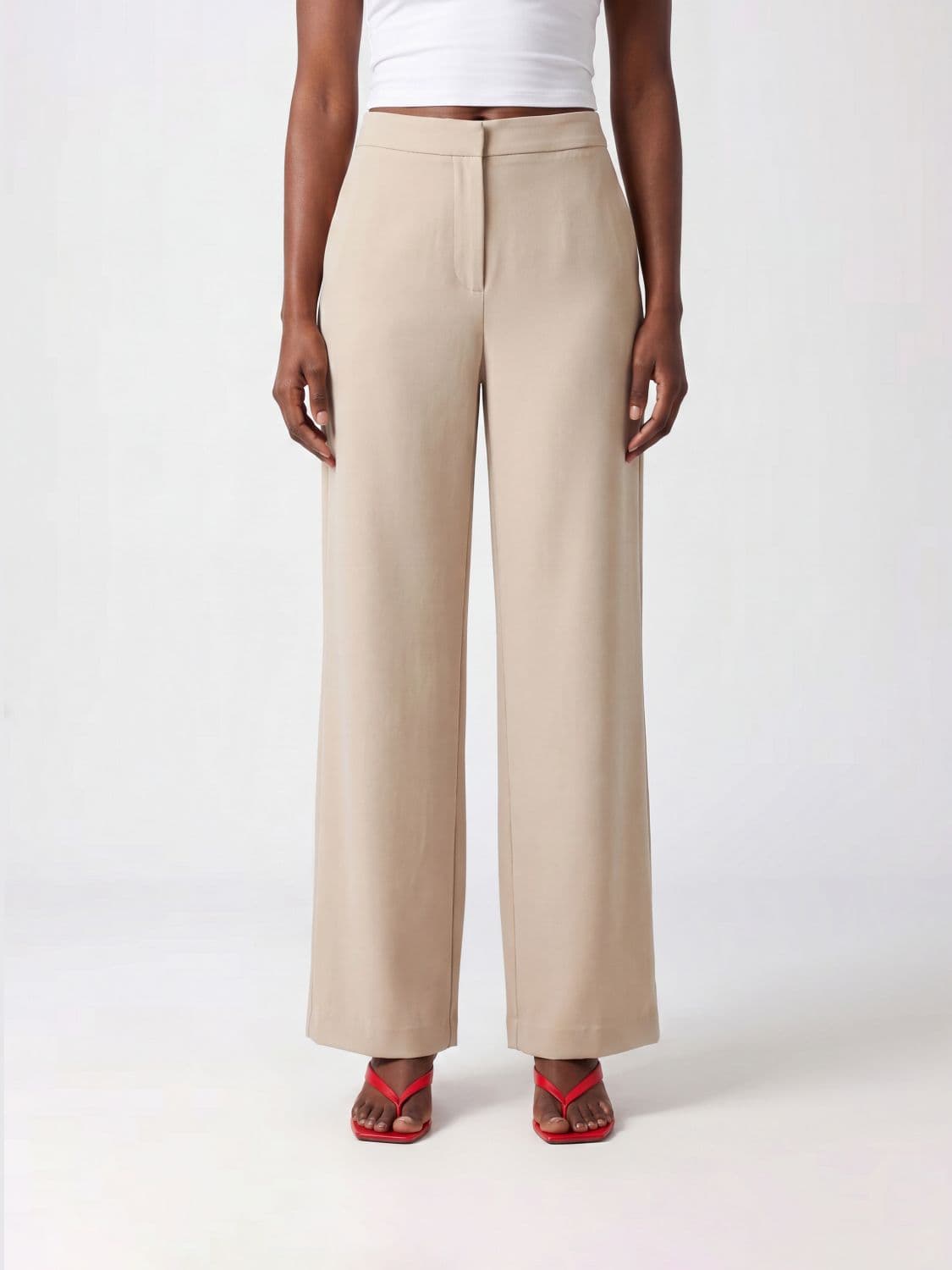 Parosh Mid-Rise Straight-Leg Cady Trousers P. A.R. O.S. H.