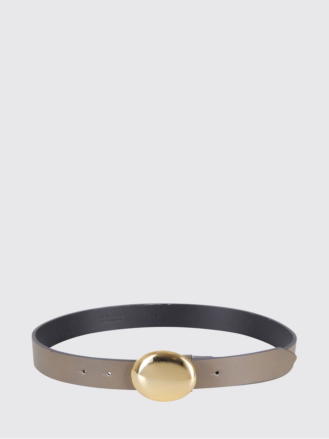 Federica Tosi Mindy Smooth Leather Belt with Pin-Buckle Fastening