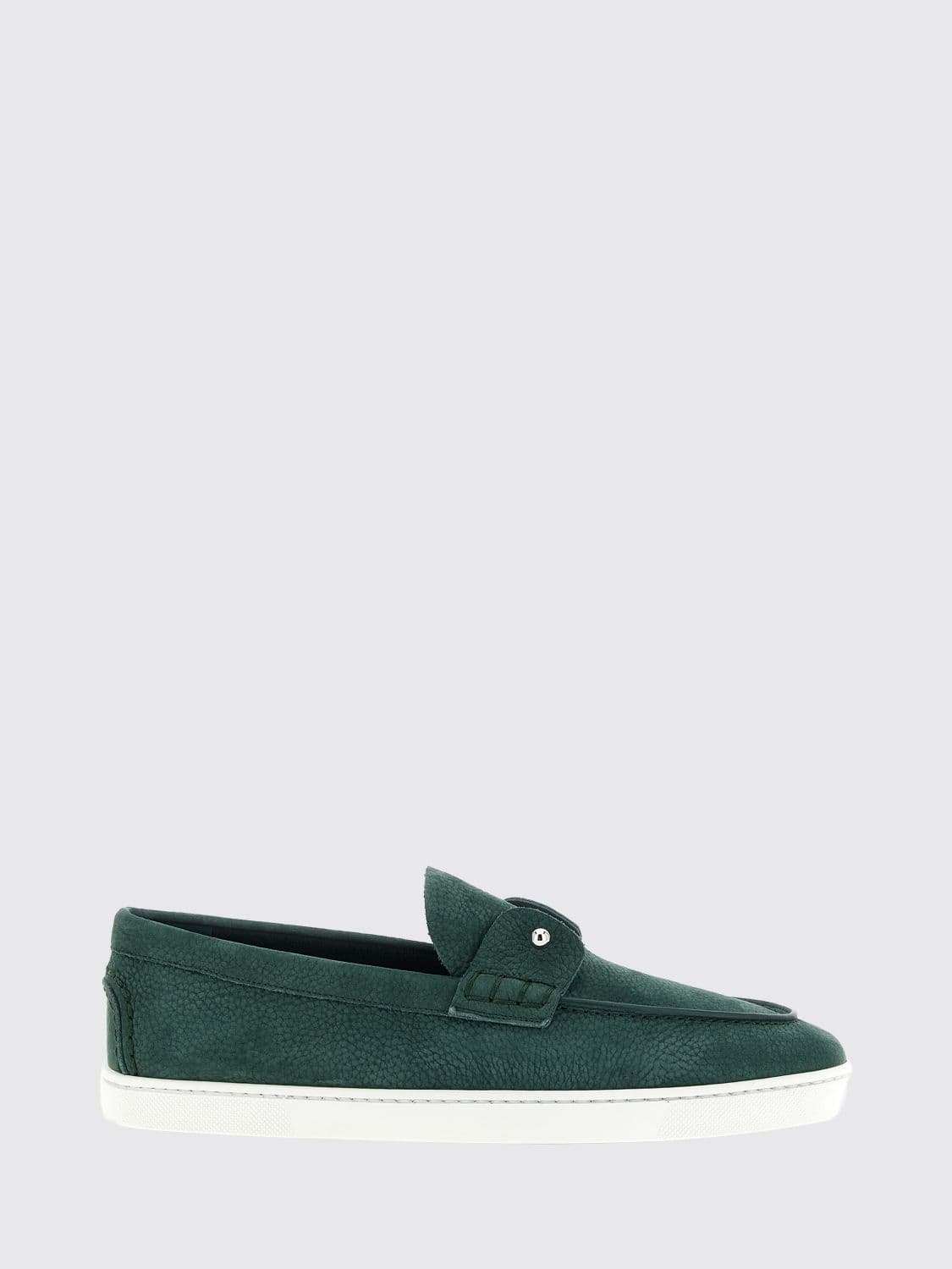 Christian Louboutin Loafers Men color Green · 40