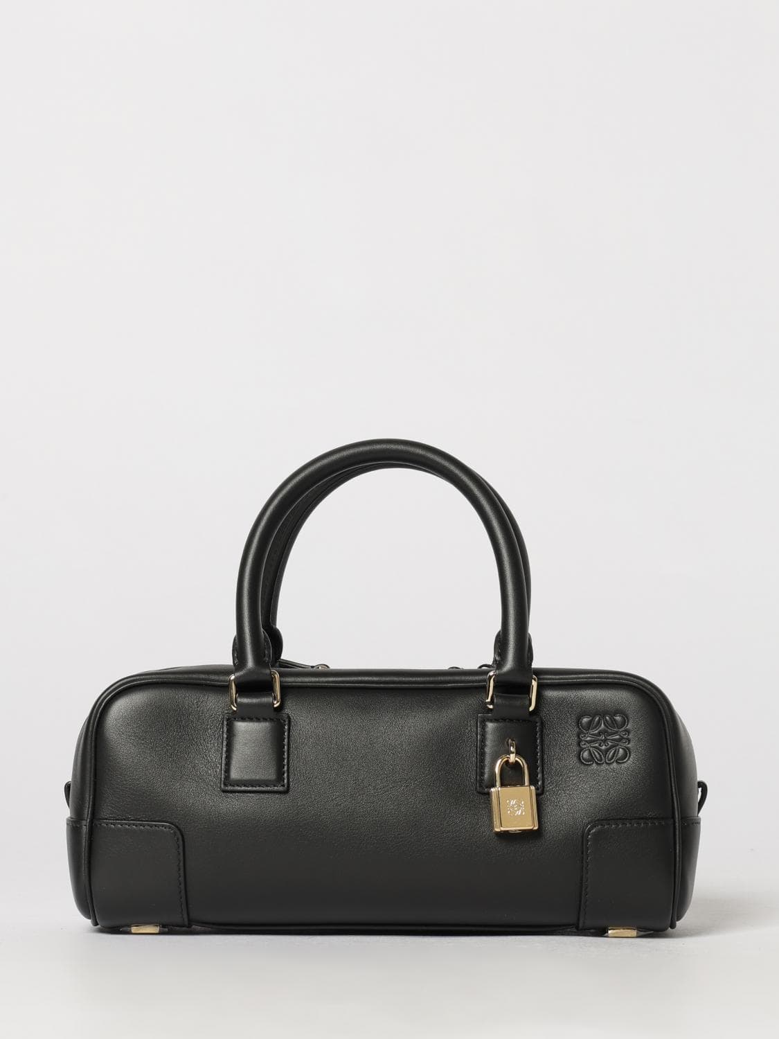 Loewe Amazona 23 Nappa Calfskin Handbag with Embossed Logo