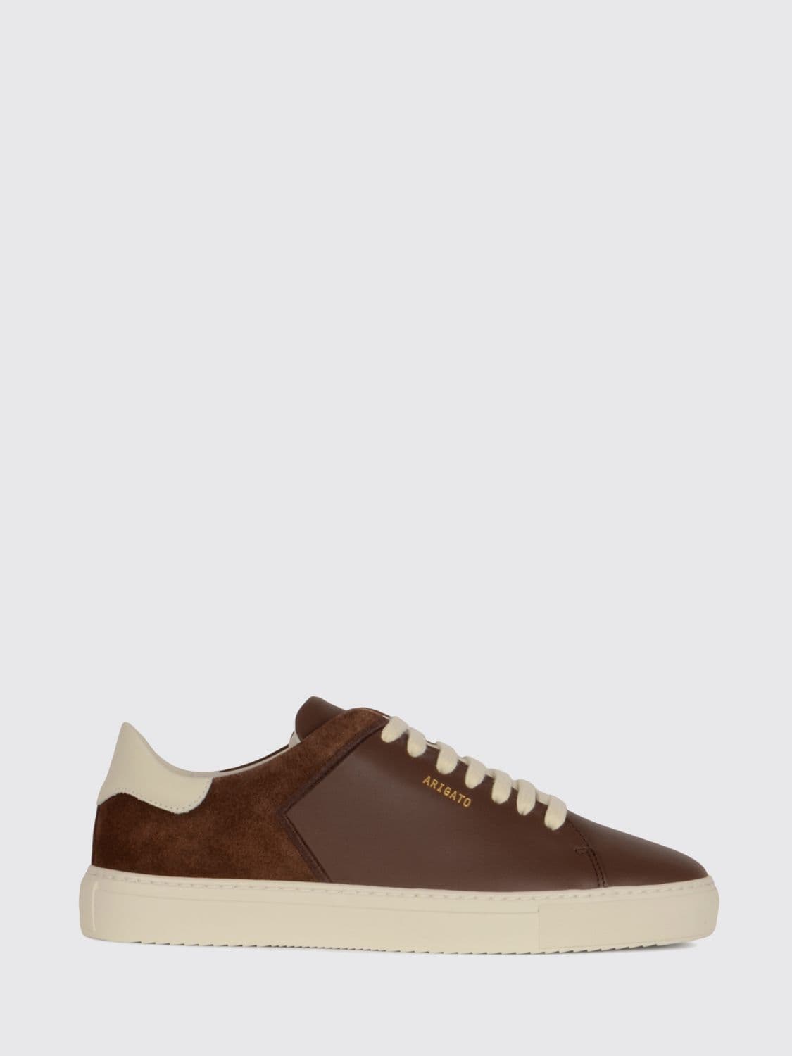 Axel Arigato Clean 90 Split Bicolour Leather and Suede Low-Top Sneakers