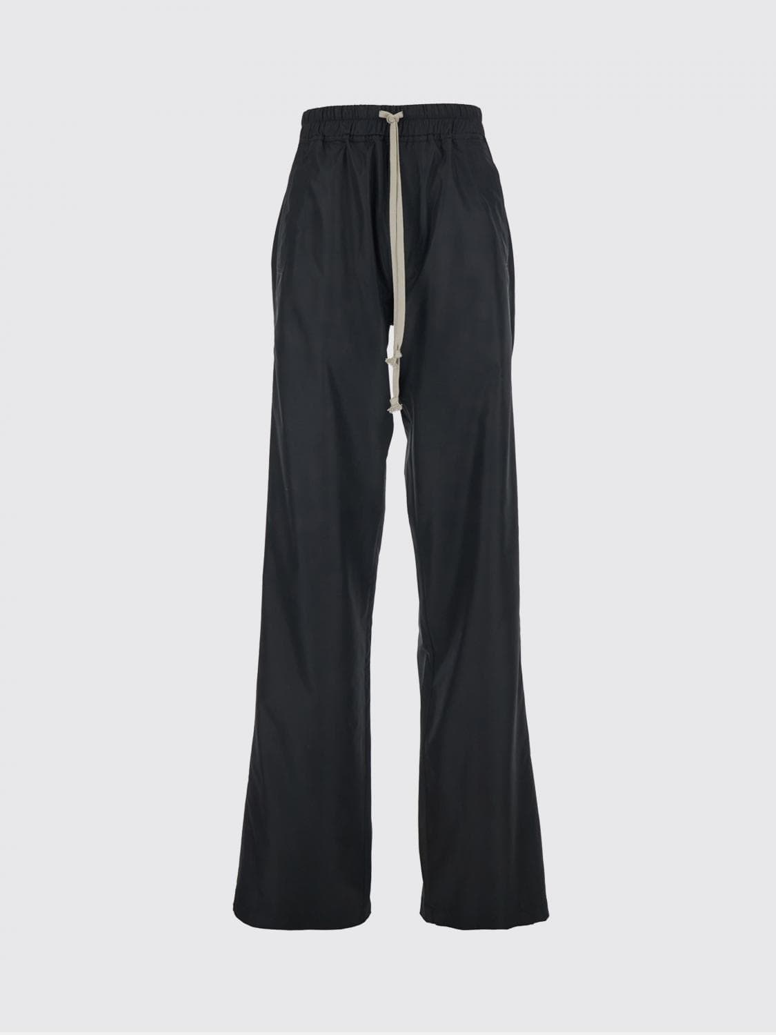 Rick Owens + Moncler Rick Owens x Moncler Collaboration Wide-Leg Nylon Trousers with Drawstring Waist