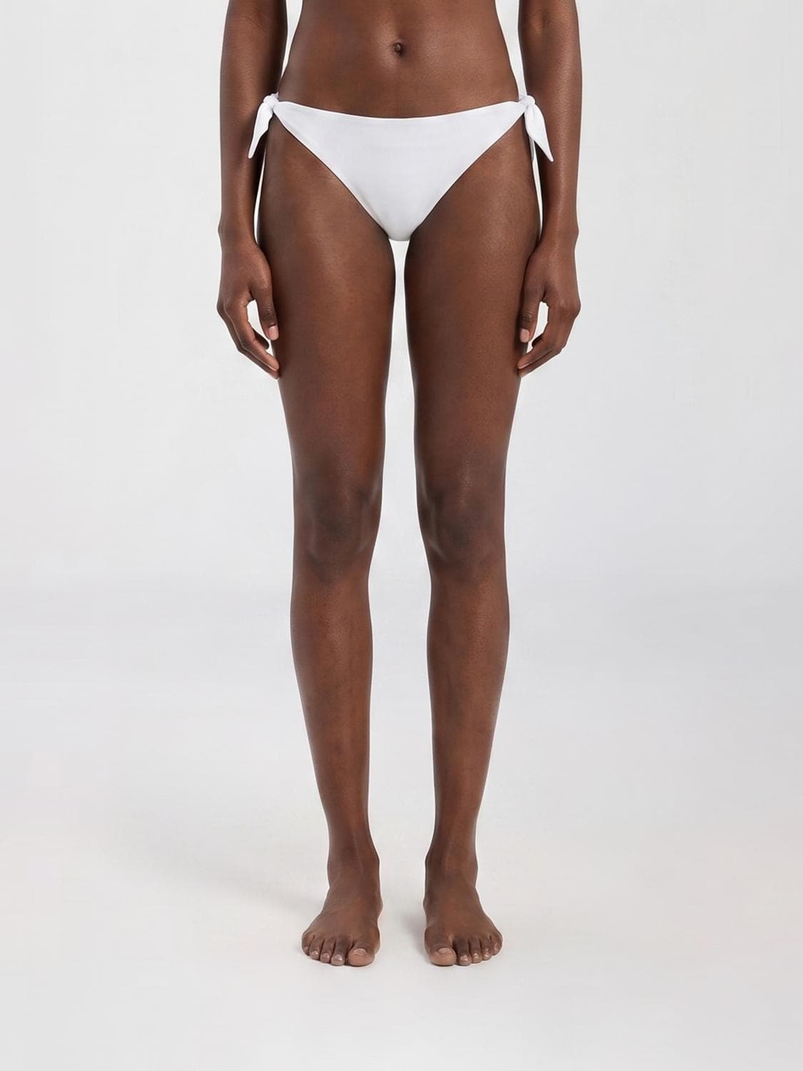 Brunello Cucinelli Low-Rise Bikini Bottoms with Side Tie Closures